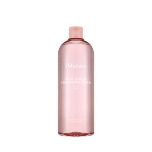 JM SOLUTION GLOW LUMINOUS FLOWER TONER XL Rose 600ml Тонер для лица с экстрактом розы 600мл