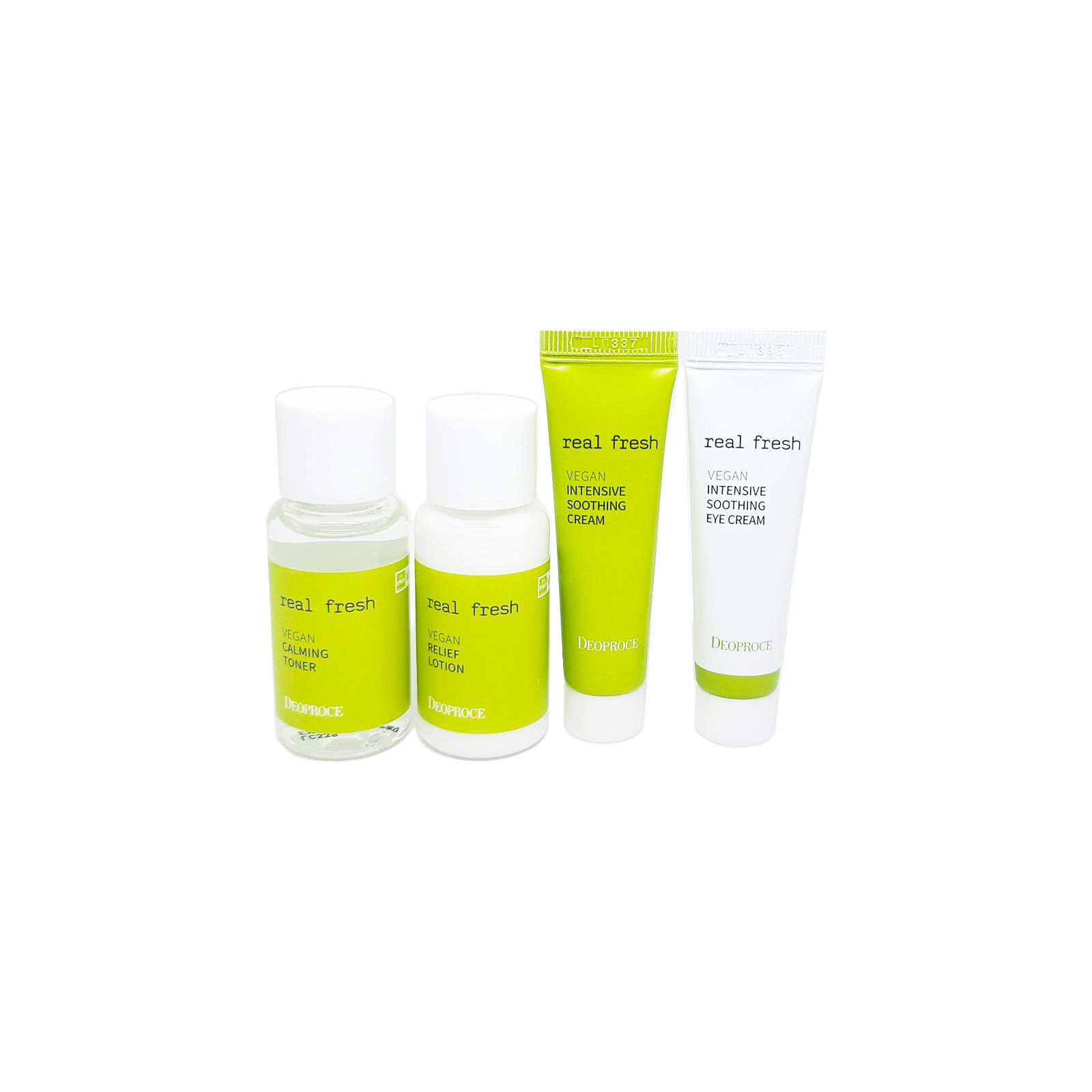 DEOPROCE REAL FRESH VEGAN MINI KIT Мини набор для глубокого увлажнения — изображение 2