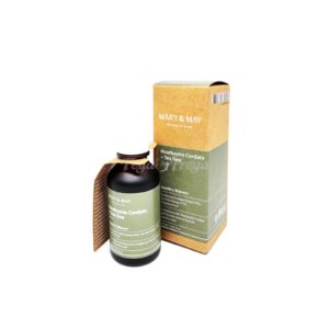 MARY & MAY HOUTTUYNIA CORDATA+TEA TREE SERUM 30ml Успокаивающая сыворотка с гуттуинией и чайным деревом 30мл