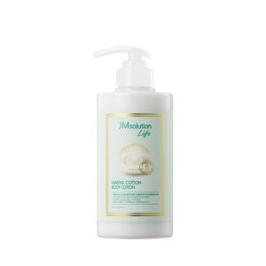 JM SOLUTION LIFE MARINE COTTON BODY LOTION 500ml Лосьон для тела увлажняющий 500мл