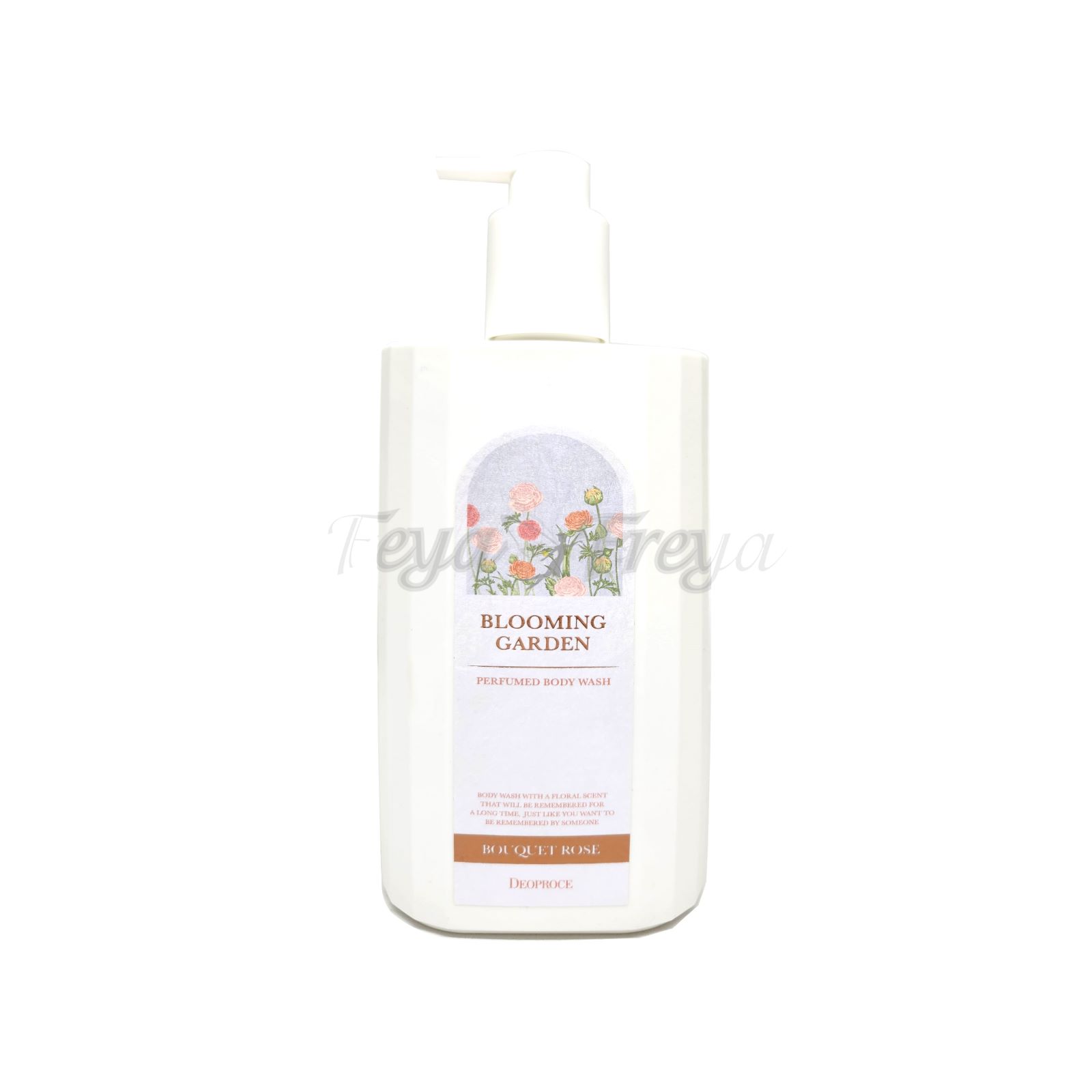 DEOPROCE BLOOMING GARDEN PERFUMED BODY WASH BOUQUET ROSE 500g Парфюмированный гель для душа "Букет роз" 500г