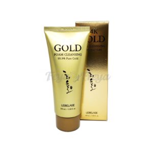 LEBELAGE HEEYUL 24K GOLD FOAM CLEANSING 100ml Пенка для умывания Хи Юль с 24К золотом 100мл