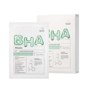 JM SOLUTION LAYER CARE BASIC MASK 30ml Тканевая маска с ВНА кислотой 30мл
