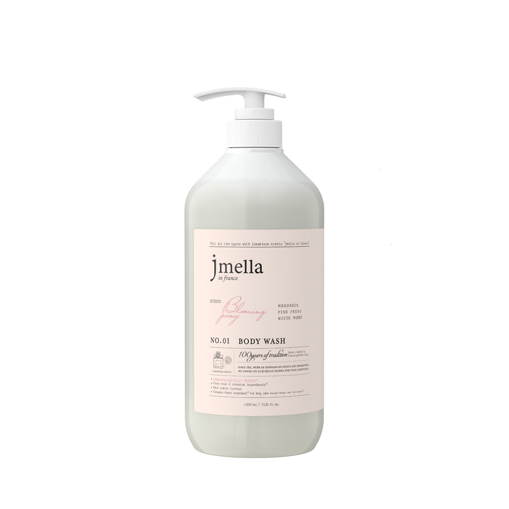 JMELLA IN FRANCE BLOOMING PEONY BODY WASH 500ml Парфюмированный гель для душа "Цветущий пион" 500мл