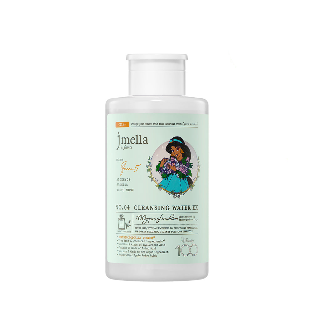 JMELLA IN FRANCE QUEEN 5 CLEANSING WATER x DISNEY 100 500ml Мицеллярная вода "Королева 5" (Жасмин) 500мл