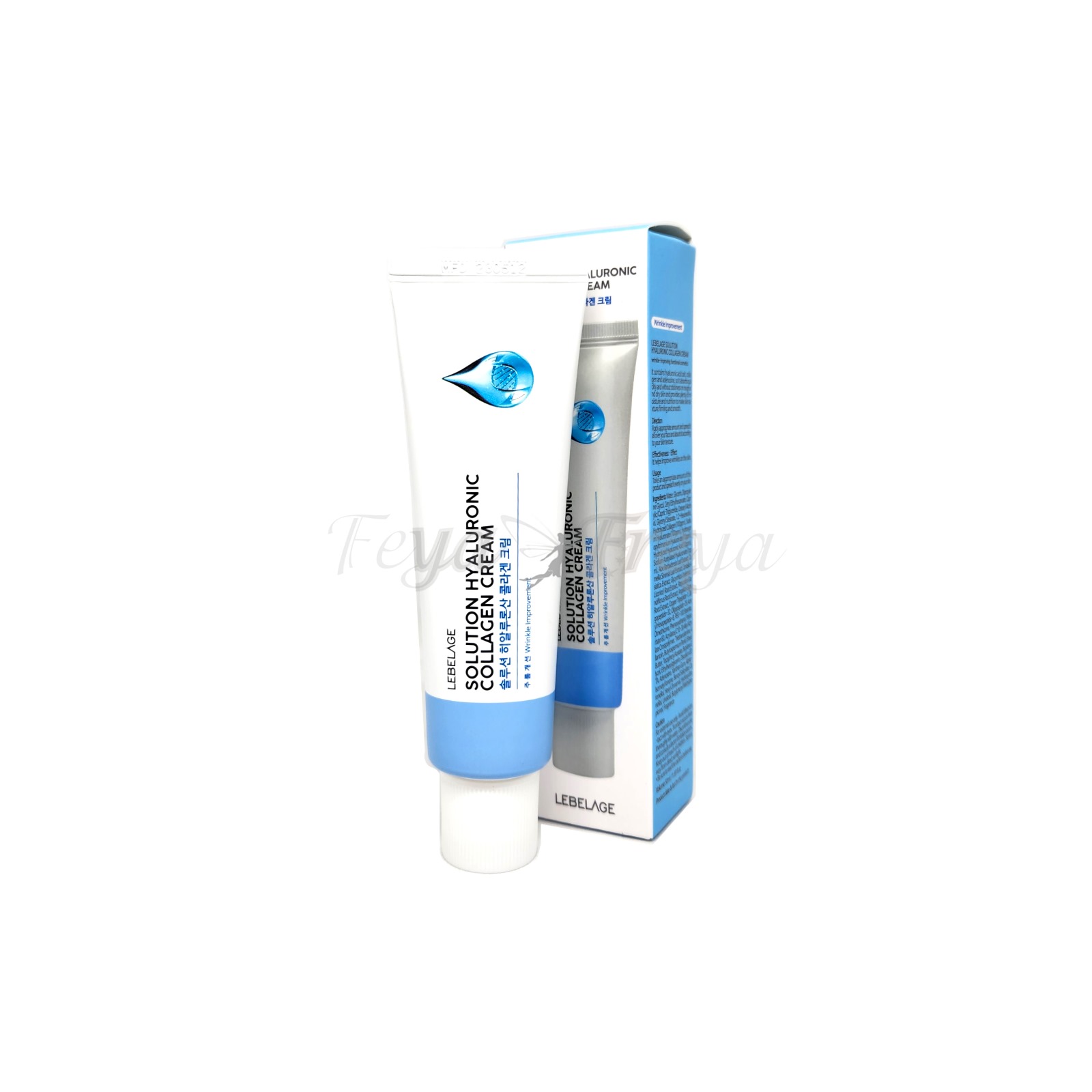 LEBELAGE SOLUTION HYALURONIC COLLAGEN CREAM 50ml Пептидный увлажняющий крем для лица с коллагеном 50мл
