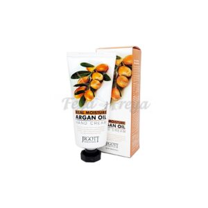 JIGOTT REAL MOISTURE ARGAN OIL HAND CREAM 100ml Увлажняющий крем для рук с маслом Арганы 100мл