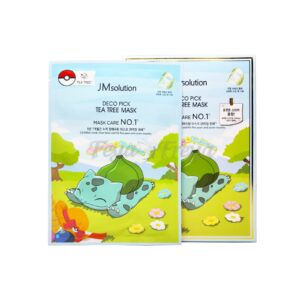JM SOLUTION DECO PICK TEA TREE MASK 30ml Противовоспалительная маска с экстрактом чайного дерева (Бульбазавр) 30мл