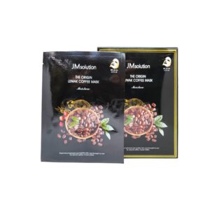 JM SOLUTION THE ORIGIN LUWAK COFFEE MASK 30ml Тканевая маска с экстрактом кофе 30мл