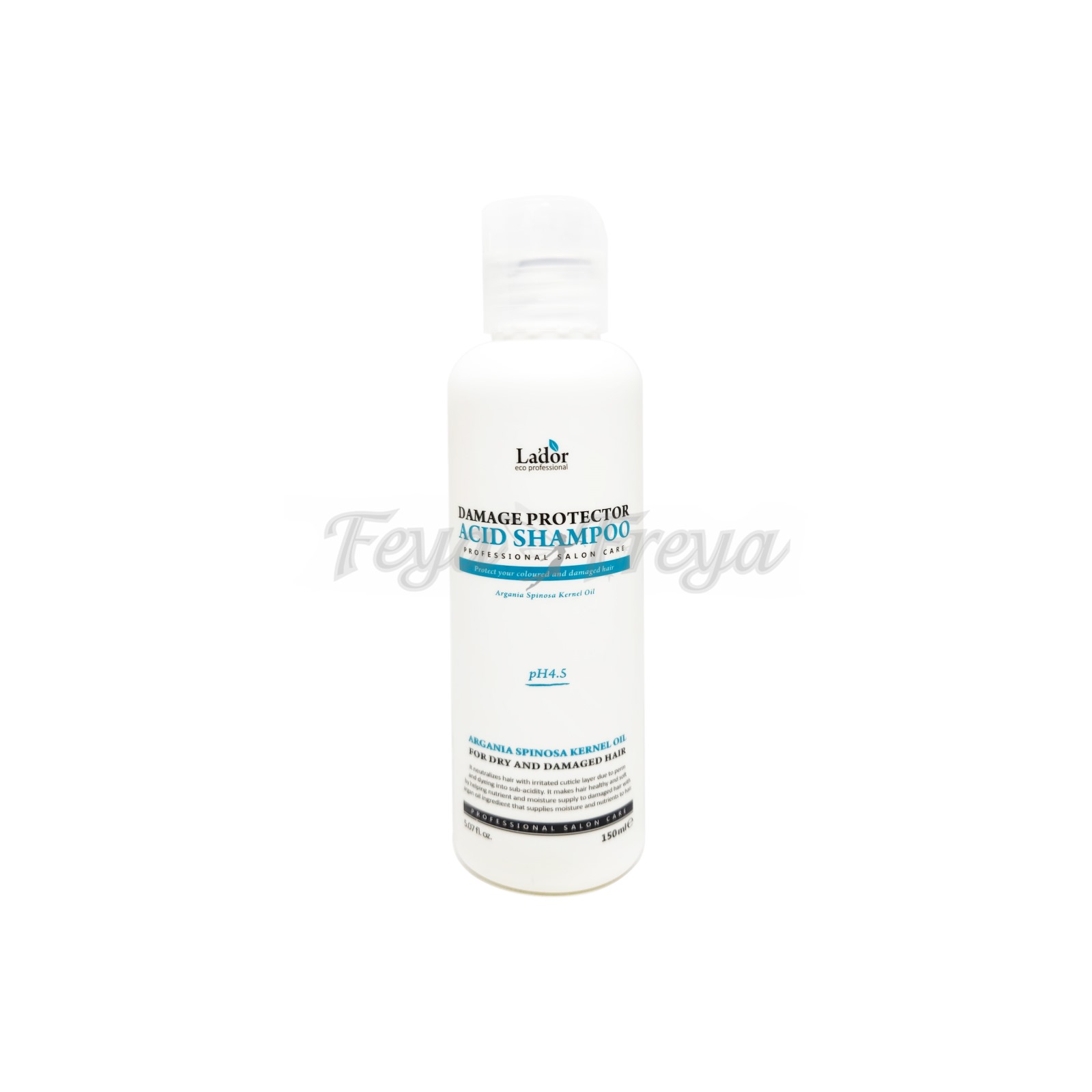 LADOR DAMAGE PROTECTOR ACID SHAMPOO 150ml Слабокислотный шампунь для поврежденных волос 150мл