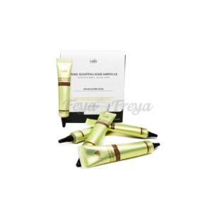 LADOR SNAIL SLEEPING HAIR AMPOULE 20ml Ночная восстанавливающая сыворотка для волос с муцином улитки 20мл