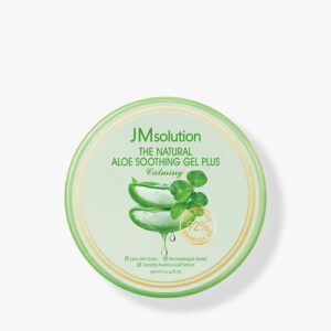 JM SOLUTION THE NATURAL ALOE SOOTHING GEL CICA PLUS CALMING 300ml Успокаивающий гель для лица и тела с алое и центеллой 300мл