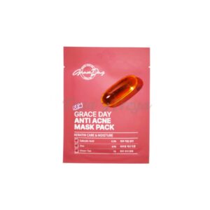 GRACE DAY ANTI ACNE MASK PACK 27g*10ea Тканевая маска с салициловой кислотой и цинком 27гр*10шт