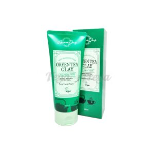 GRACE DAY GREEN TEA CLAY PURE FACIAL FOAM 180ml Пенка для умывания с зелёным чаем и глиной 180мл