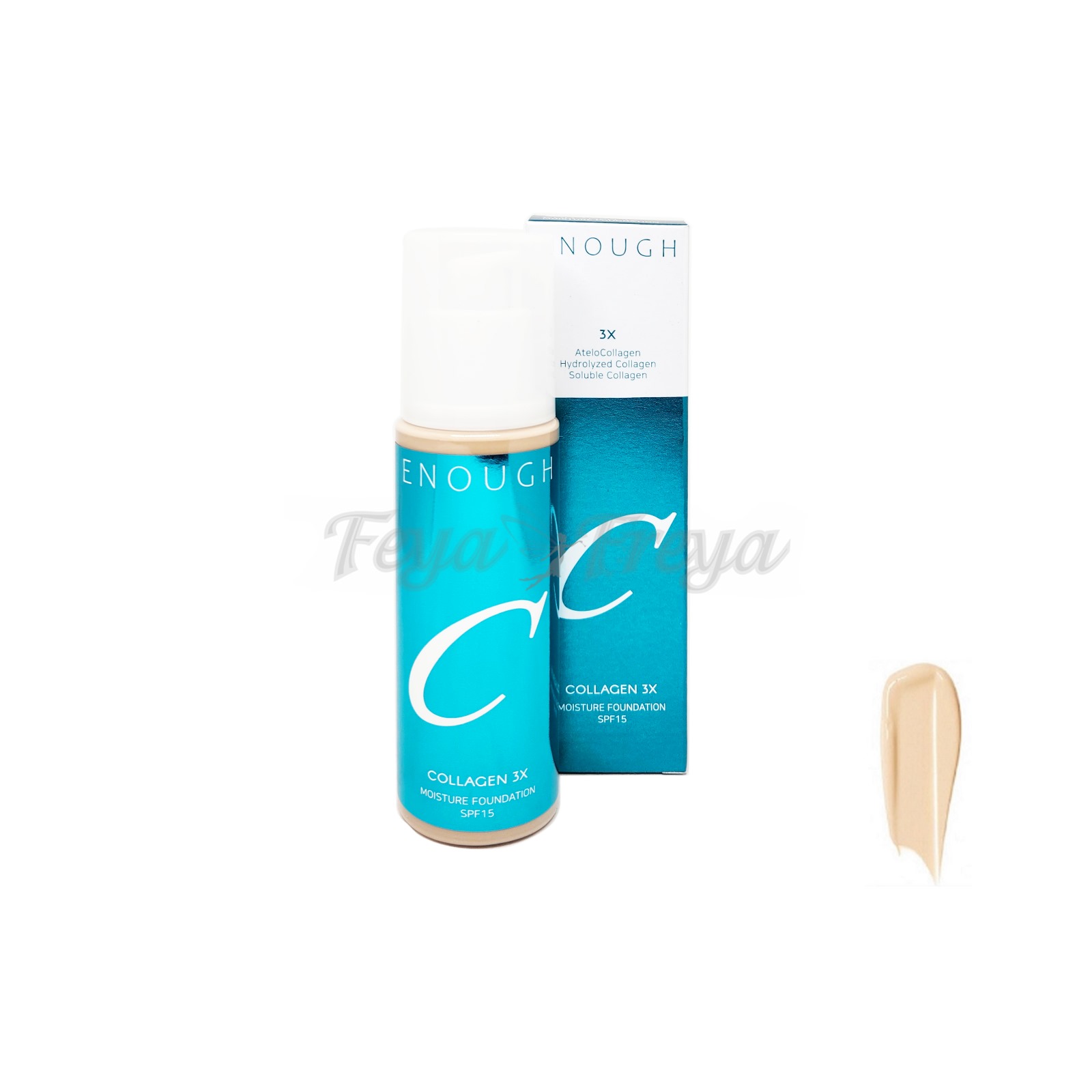 ENOUGH COLLAGEN 3X MOISTURE FOUNDATION SPF15 №13 100ml Увлажняющий тональный крем с 3мя видами коллагена №13 100мл