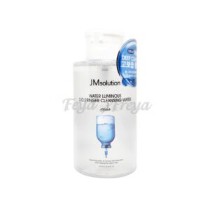 JM SOLUTION WATER LUMINOUS SOS RINGER CLEANSING WATER BLACK 500ml Мицеллярная вода c 5 видами гиалуроновой кислоты 500мл