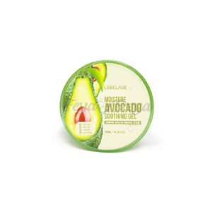 LEBELAGE MOISTURE AVOCADO PURITY 100% SOOTHING GEL 300ml Универсальный увлажняющий гель с авокадо 300мл