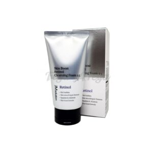 JM SOLUTION SKIN BOOST RETINOL CLEANSING FOAM 1.5 150ml Пенка для умывания с ретинолом для выравнивания тона кожи 150мл