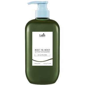 LA'DOR ROOT RE-BOOT ACTIVATING SHAMPOO CICA & TEA TREE 800ml Шампунь для волос с центеллой и чайным деревом 800мл