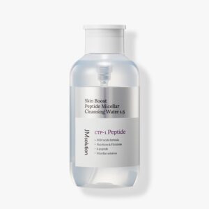 JM SOLUTION SKIN BOOST PEPTIDE MICELLAR CLEANSING WATER 1.5 500ml Мицеллярная вода с пептидами 500мл