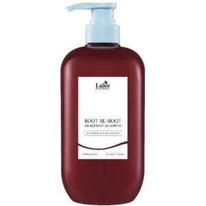 LA'DOR ROOT RE-BOOT AWAKENING SHAMPOO RED GINSENG & BEER YEAST 800ml Шампунь для волос с женьшенем и пивными дрожжами 800мл