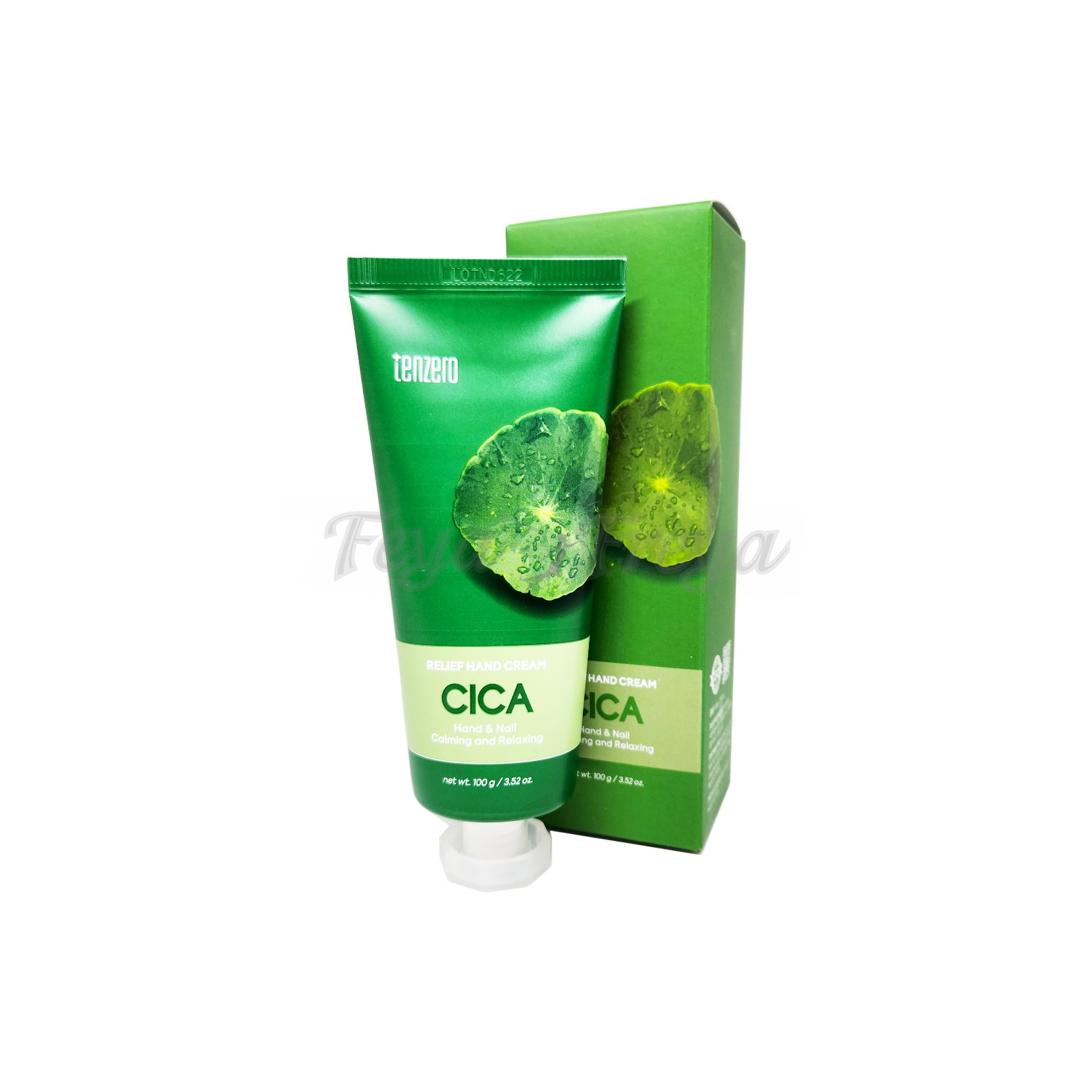 TENZERO RELIEF HAND CREAM CICA 100g Крем для рук с экстрактом центеллы 100гр