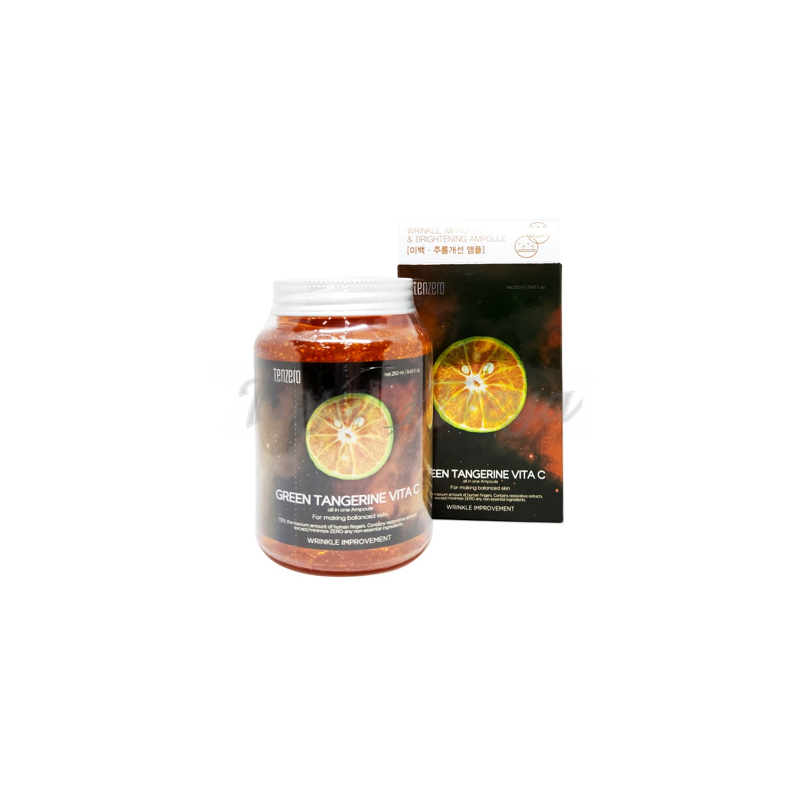 TENZERO GREEN TANGERINE VITA C ALL IN ONE AMPOULE 250ml Ампульная сыворотка с экстрактом мандарина 250мл