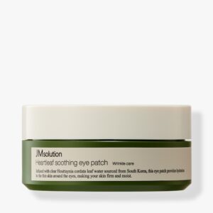 JM SOLUTION HEARTLEAF SOOTHING EYE PATCH 60ea Гидрогелевые патчи с экстрактом хауттюйни 60шт