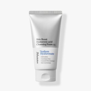 JM SOLUTION SKIN BOOST HYALURONIC ACID CLEANSING FOAM 1.5 150ml Увлажняющая пенка для умывания с гиалуроновой кислотой 150мл