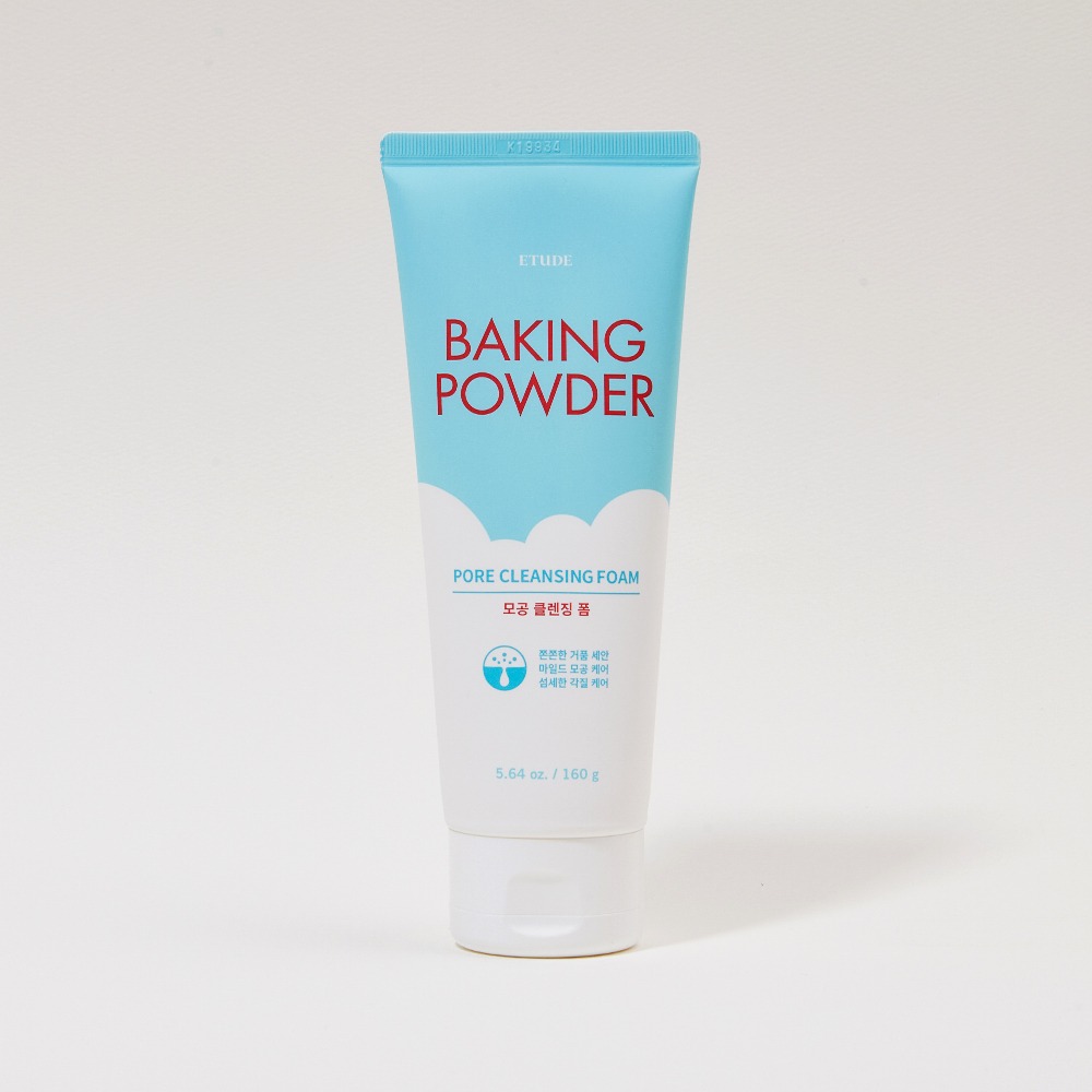 ETUDE BAKING POWDER PORE CLEANSING FOAM 160g Пенка для умывания с содой 160гр