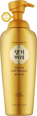 DAENG GI MEO RI YULAH GOLD SHAMPOO Укрепляющий шампунь для ослабленных волос с экстрактом юдзу 500мл