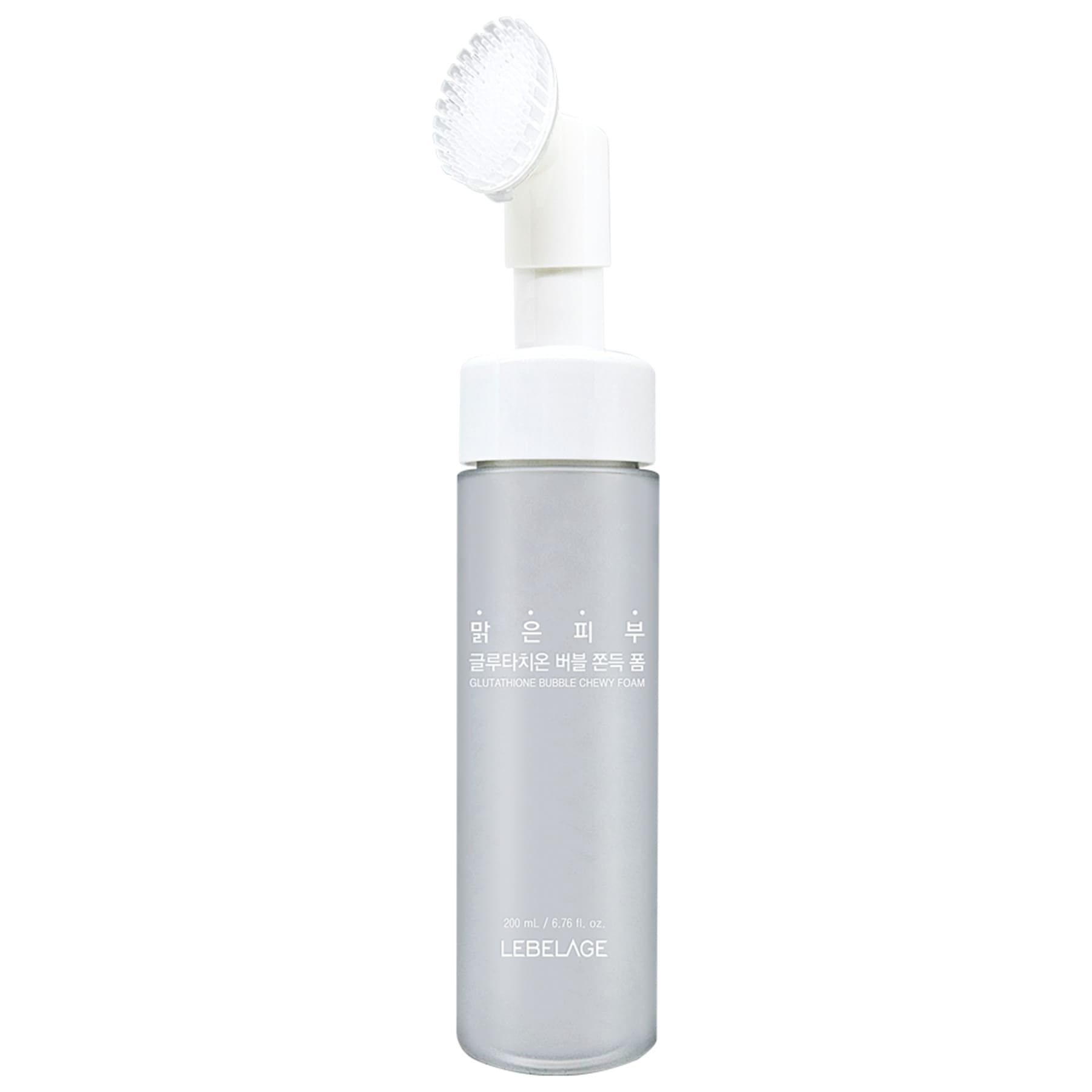 LEBELAGE GLUTATHIONE BUBBLE CHEWY FOAM Пузырьковая пенка для умывания с глутатионом 200мл