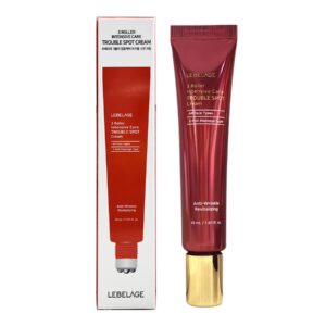 LEBELAGE 3 ROLLER INTENSIVE CARE TROUBLE SPOT CREAM Крем для проблемной кожи с 3 роликовыми шариками 30мл