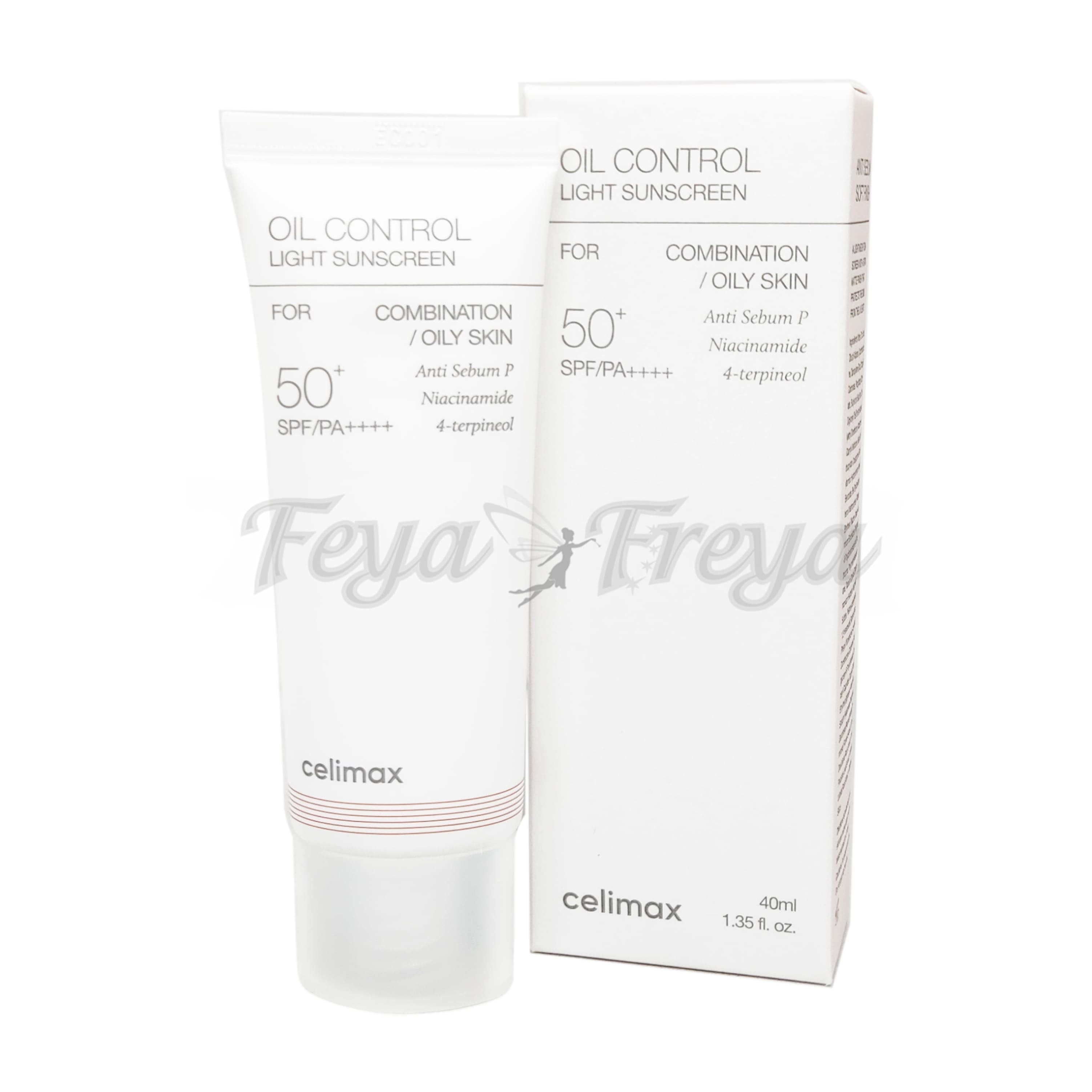 CELIMAX OIL CONTROL LIGHT SUNSCREEN Легкий солнцезащитный крем для жирной кожи 40мл